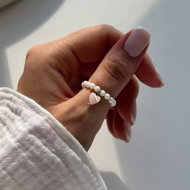 YULIN Ring, Lila, Perle, Damen - Bild 1