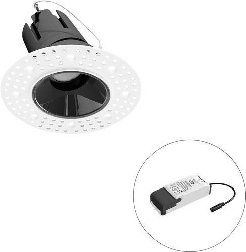 EVN LED-Deckenstrahler F03R09AM1340L15P in Weiß, rund und verstellbar - Bild 1