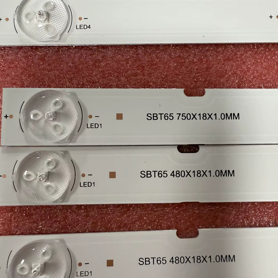 LED Hintergrundbeleuchtung Streifen in Weiß für Sony SBT65 01T50 XBR-65X900E KD-65X9000E KD-65XE9005 YD7S650DND1B - Bild 3