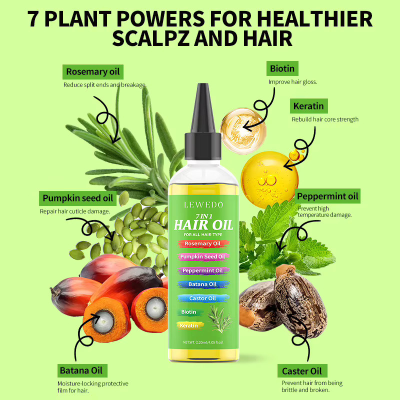 LEWEDO Haarpflegeserum mit Aloe Vera, Unisex - Bild 3