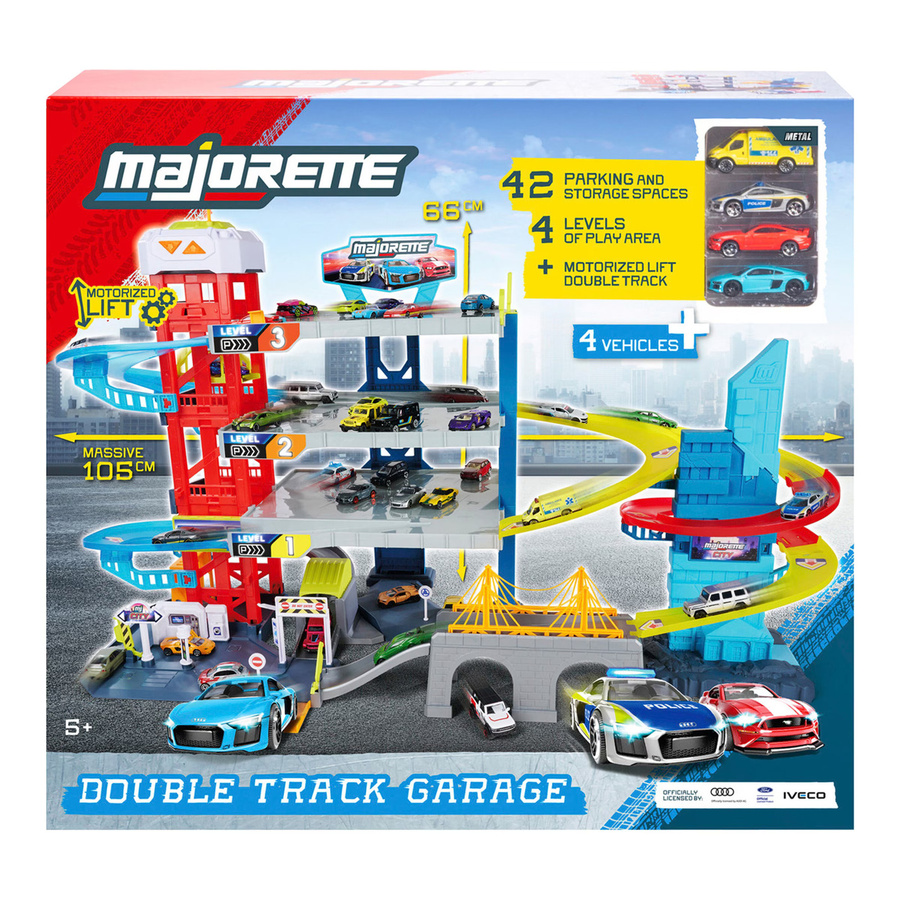 Majorette Parkgarage Double Track Garage ab 5 Jahren - Bild 2