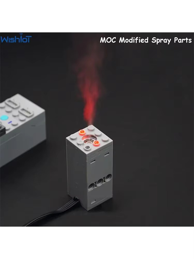 Mould King Nebelmaschine Technisches Licht-Sprühnebel-Modul, Zubehör - Bild 4
