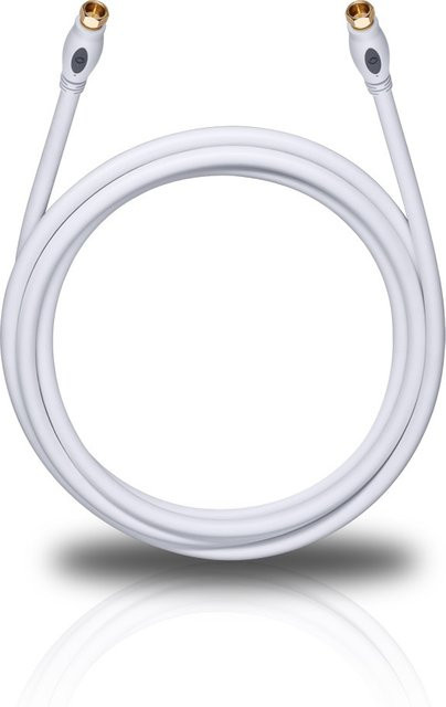 Oehlbach Transmission Plus S 1000 SK Satellitenkabel, weiß, Länge: 10,00 m - Bild 1