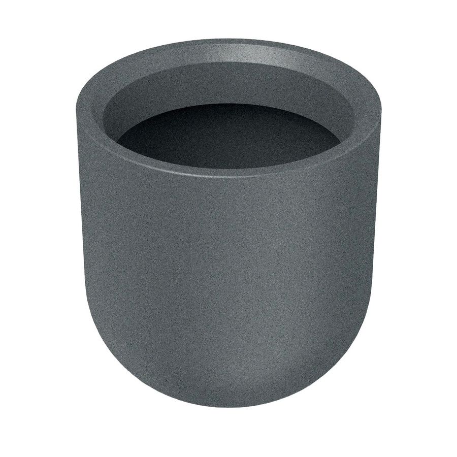 Prosperplast Blumentopf Molta quadratisch in Granit Grau, Höhe: 48 cm, Breite: 48 cm, Tiefe: 48 cm - Bild 2