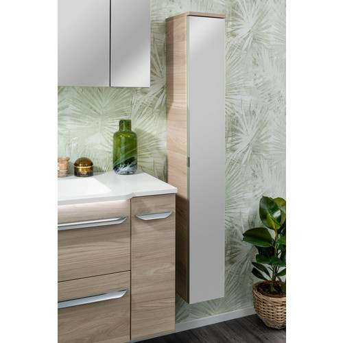 Fackelmann Bad-Hochschrank Luxor verspiegelt braun B/T/H: 20,5 x 26,5 x 139,5 cm - Bild 3