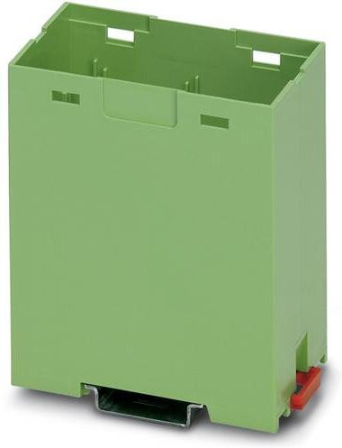 Phoenix Contact EG 45-GL /ABS GN Hutschienen-Gehäuse Unterteil aus Kunststoff in Grün, 10 Stück - Bild 1