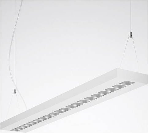 Trilux Creavo H2-L LED-Hängeleuchte in Weiß oder Grau aus Metall - Bild 1