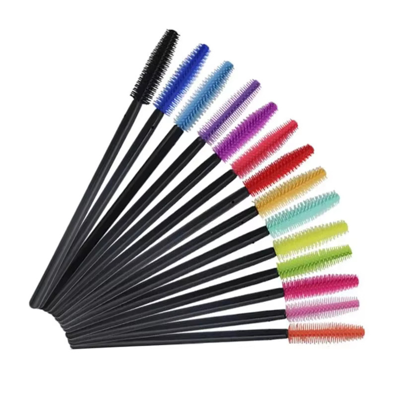 CNKESS Wimpern Pinsel Mascara Stick Applikator, 50 Stück, Schwarz, Unisex - Bild 2