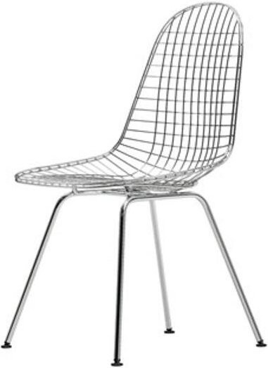 Vitra Wire Chair DKX aus Stahl in Silber - Bild 1