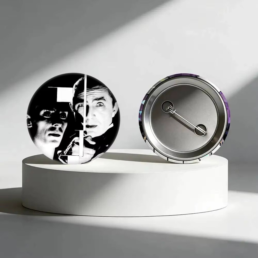 Bauhaus Bela Lugosi's Dead Anime Button Pin, Brosche - Bild 4
