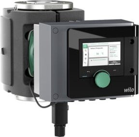 Wilo Trinkwasserpumpe Stratos MAXO-Z 32/0,5-12 DN 32 in Grau mit Wet-Rotor und Isolierung - Bild 1