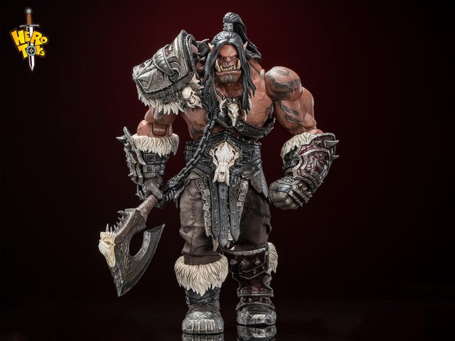 Hero Toys World of Warcraft Grommash Hellscream Actionfigur, 1:10 - Bild 1