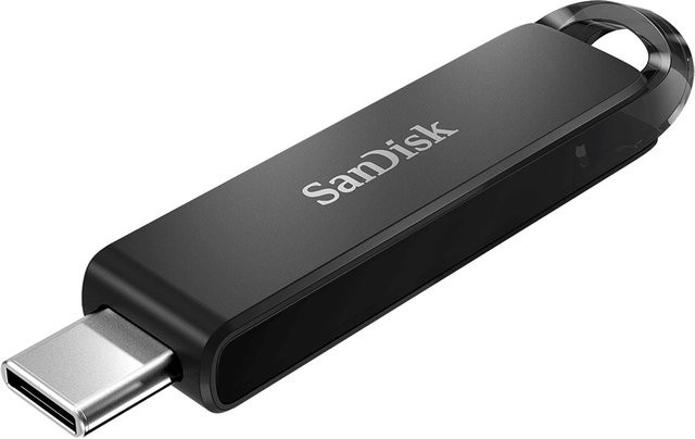 SanDisk Ultra USB-C Flash Drive, 64 GB, Schwarz - Bild 1