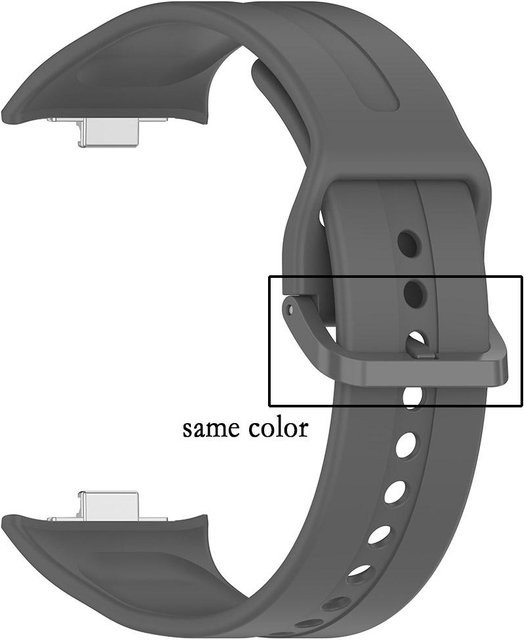 Uhrenarmband Silikon, Redmi Watch 5, grau, Unisex - Bild 1