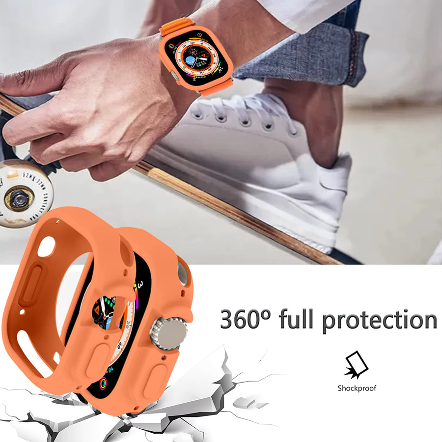 I LOVE LUO Schutzhülle für Apple Watch Ultra 2 3, 49 mm, TPU, Unisex - Bild 2