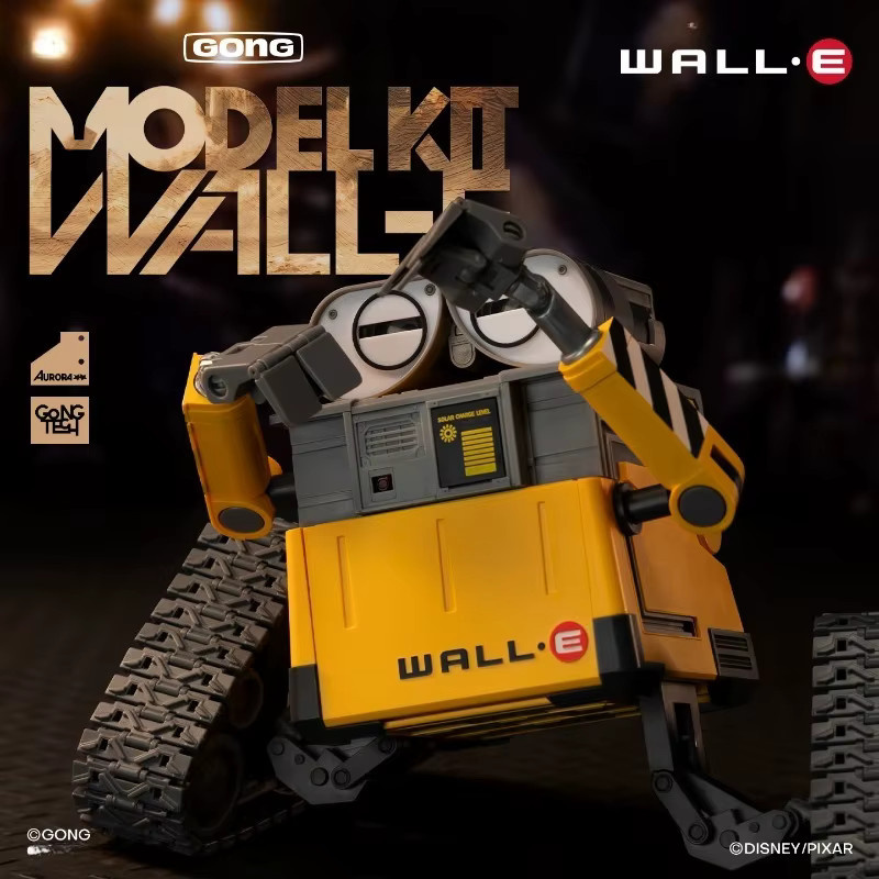 GONGG WALL-E Roboter, Modellbausatz, Figur, Gelb - Bild 3