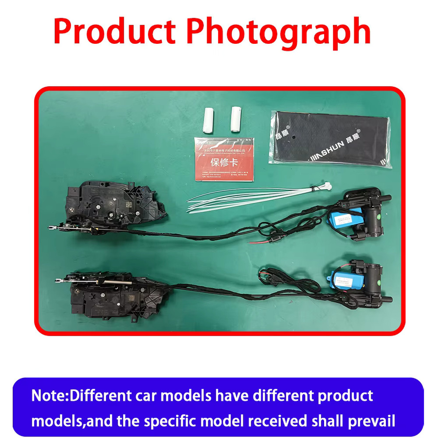 ZJCGO Automatisches elektrisches Soft-Close Türschließersystem für BMW 6er E63 E64 2003–2010 OEM Plug and Play Komfortschließung - Bild 6