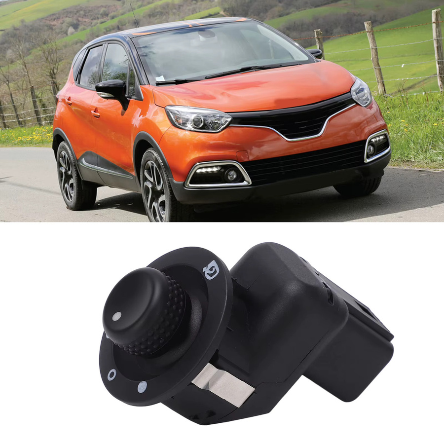 DOACT Leistungsschalter für Rückspiegelsteuerung Schwarz für Clio MK4 2012 Ersatzteil 8200676529 - Bild 5