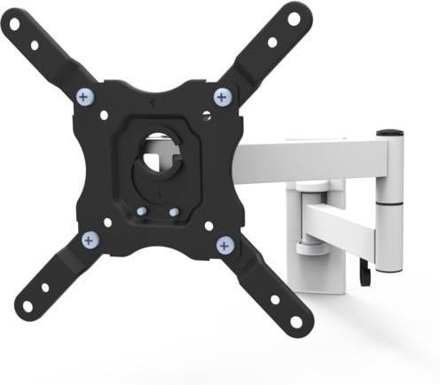 Vivanco TV Wandhalterung weiß, voll beweglich für Bildschirme bis 43 Zoll, max. 25 kg, VESA 200 - Bild 1