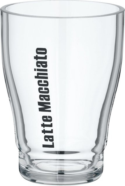 WMF Latte Macchiato Glas Kaffeekultur bedruckt, transparent, 6er Pack, 320 ml, Höhe: 7,5 cm - Bild 1