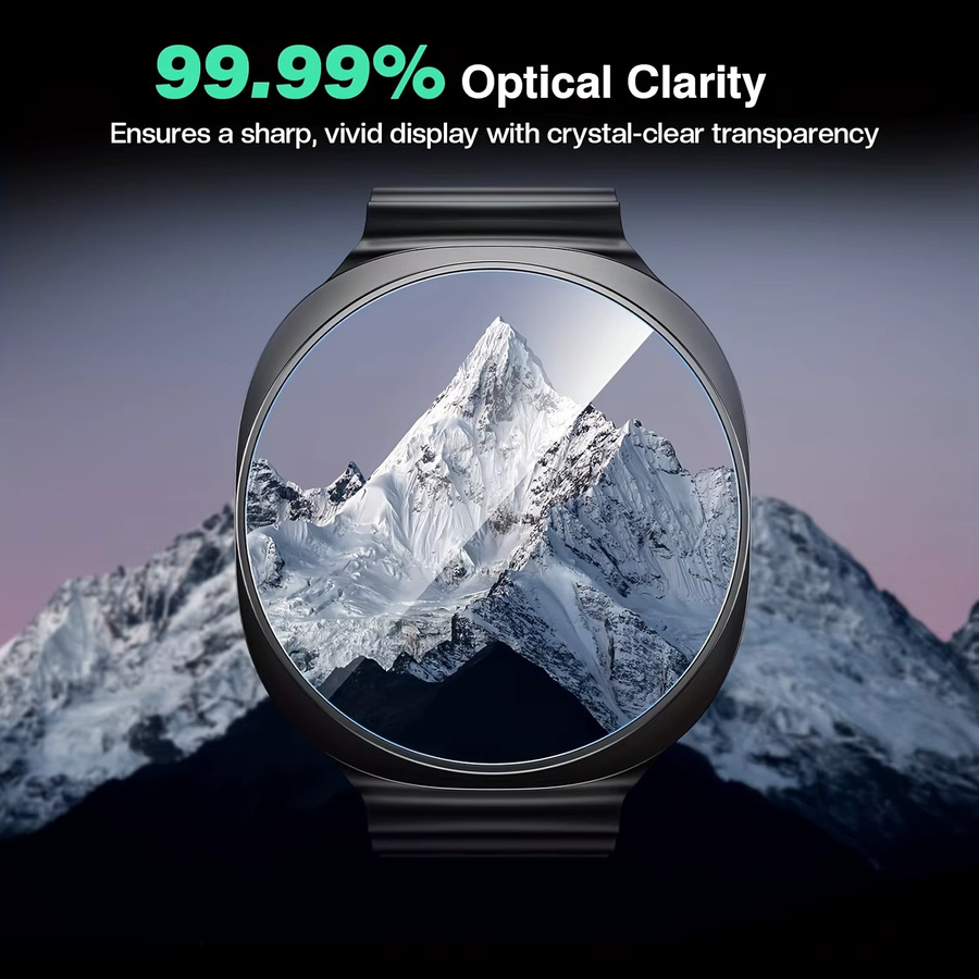 Samsung Displayschutzfolie Glas, 3 Stück, Galaxy Watch 4 5 6 - Bild 6