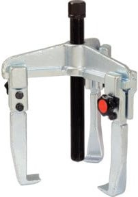 KS Tools Schnellspann-Abzieher 3-armig in Silber aus Stahl, 60-200mm - Bild 1