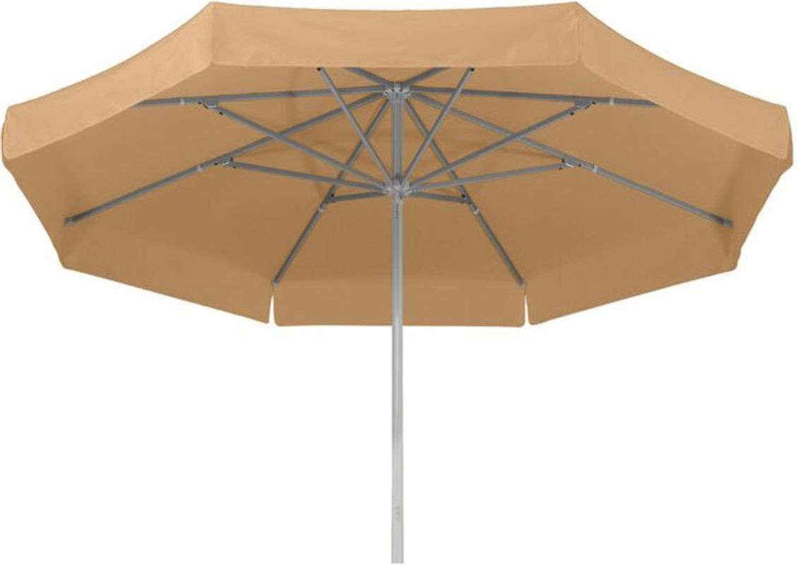 Schneider Sonnenschirm Jumbo Marktschirm aus Polyester und Aluminium in Beige/Gelb Durchmesser: 400 cm - Bild 1