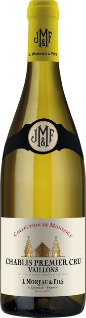 J. Moreau & Fils Chablis 1er Cru Vaillons, Chardonnay, Weißwein, Burgund, 2023, trocken, 0,75 l - Bild 1