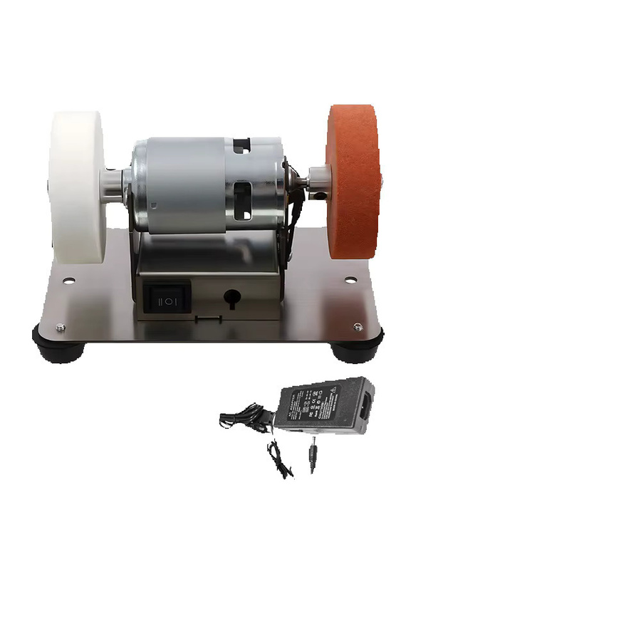 Podofo 100W Grob- und Feinschleifer mit Polierscheibe in Silber zur Verwendung an Kunststoff, Holz und Aluminiumlegierungen - Bild 6