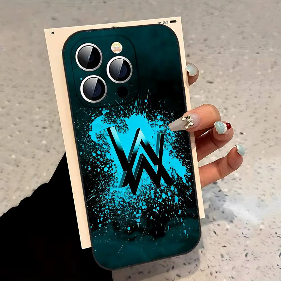Alan Walker DJ Handyhülle Schwarz für iPhone 17, 16, 15, 14, 13, 11 Pro Max, Plus, X, XR, XS Max und 13 Mini - Bild 6