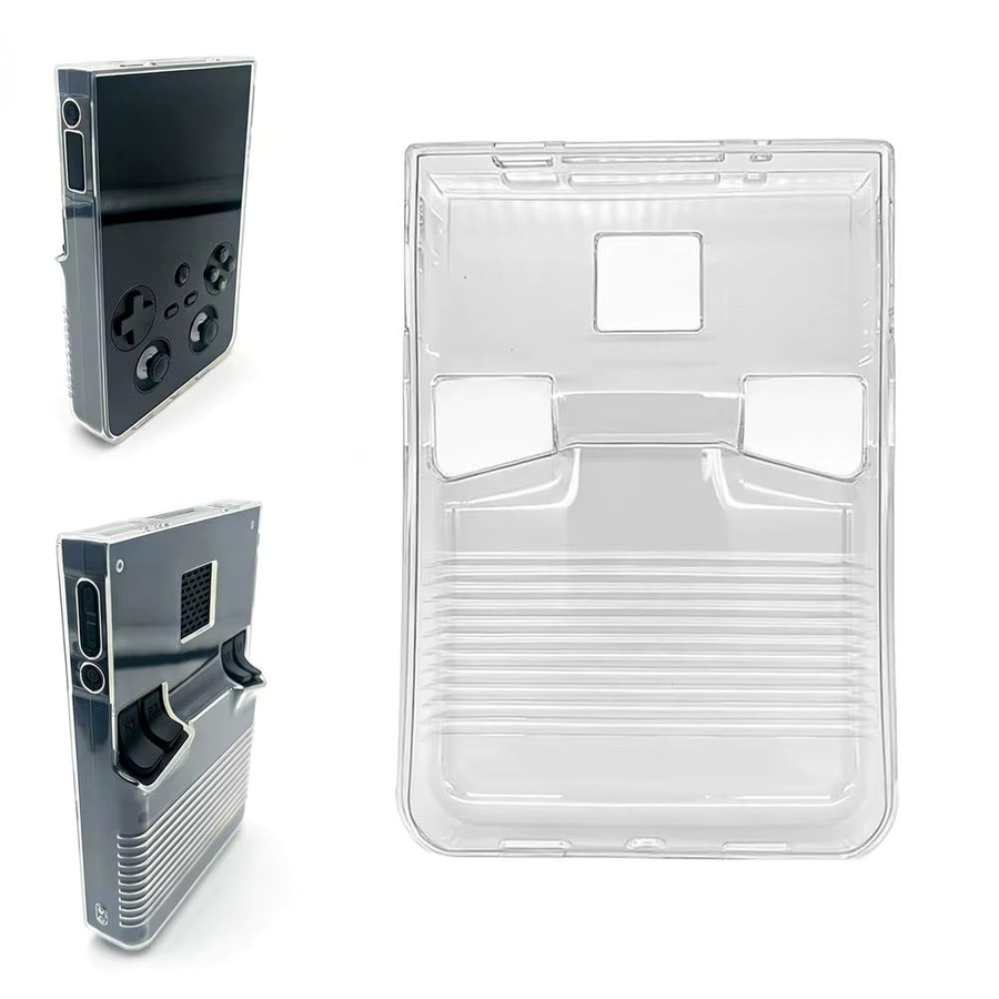 Anbernic Schutzhülle für RG 477V Gaming Handheld Soft Shell TPU Transparent - Bild 3