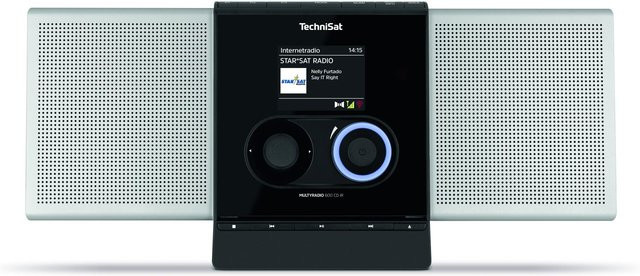 TechniSat MULTYRADIO 600 CD IR Internetradio mit DAB+, UKW, Bluetooth, USB und CD-Player in Silber/Schwarz - Bild 1