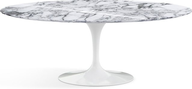 Knoll International Saarinen Esstisch Oval - Bild 1
