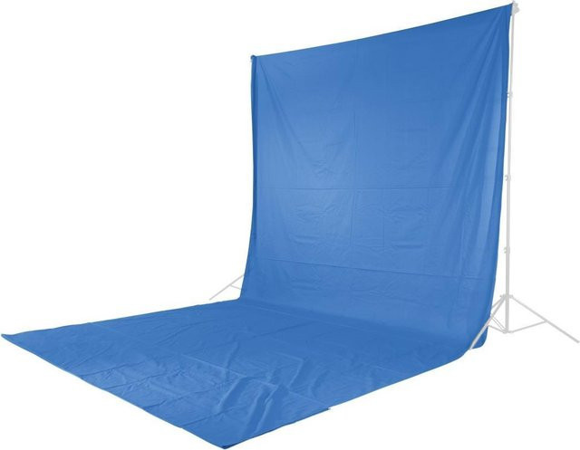 Hama Hintergrundbildschirm Blau Baumwolle 00021159 - Bild 1