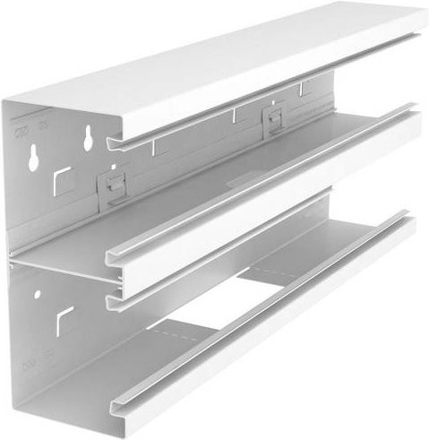 OBO Bettermann T-Stück Reinweiß B/H/T: 21,0 x 9,0 x 50,0 cm - Bild 1