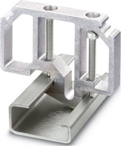 Phoenix Contact 1201659 Endhalter aus Aluminium in Silber, 10 Stück - Bild 1