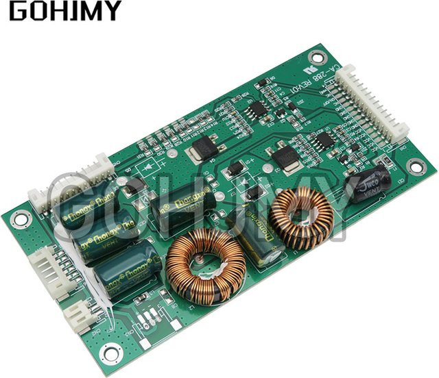 GOHJMY CA-288 Universelle LED-LCD-TV-Hintergrundbeleuchtungs-Treiberplatine für 26 bis 55 Zoll, Konstantstrom-Platine und Hochspannungs-Boosterplatte in Grün - Bild 1