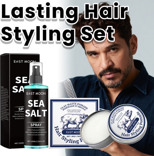 HOEGOA Meer Salz Spray, Haar Styling Set, Unisex - Bild 1