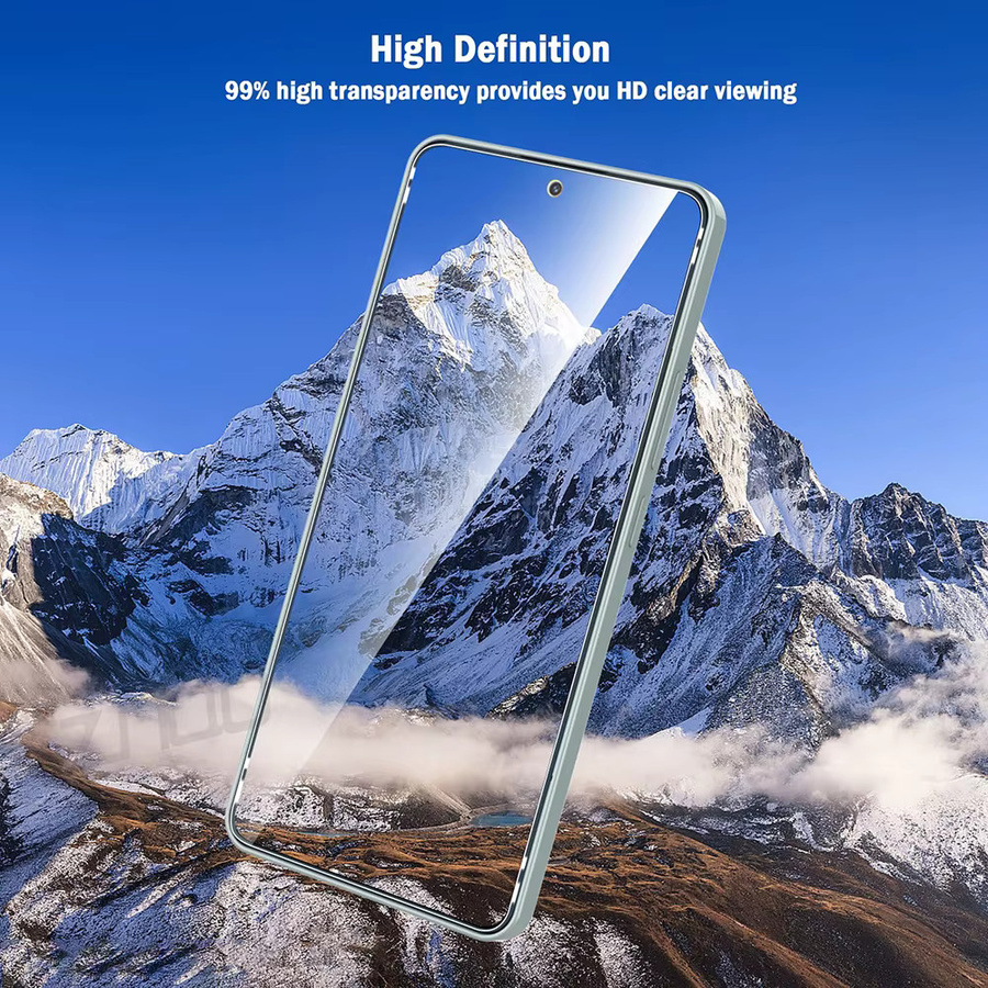 4er-Pack Gehärtetes Schutzglas für Xiaomi Redmi Note 14 13 12 11s 10 Pro sowie Redmi 10C 12C 13C 14C A3 A2 A4 in Transparent - Bild 6