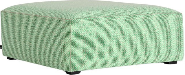 HAY Mags Soft Ottoman X Small Polsterhocker in Grün mit skandinavischem Design - Bild 1