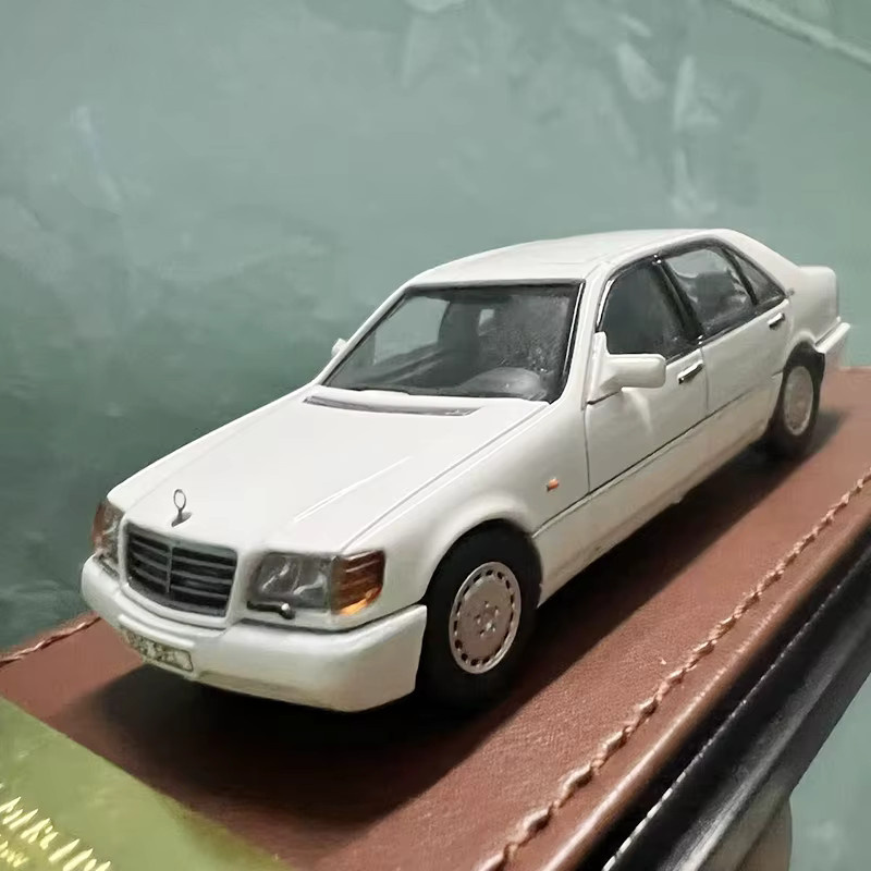 WTX Diecast W140 Simulationsauto-Modell, 1:64, Metall, Weiß - Bild 3