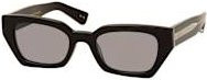 MESSYWEEKEND LUNA BKBK Sonnenbrille, quadratisch, Vollrand, Unisex, Kunststoff - Bild 1