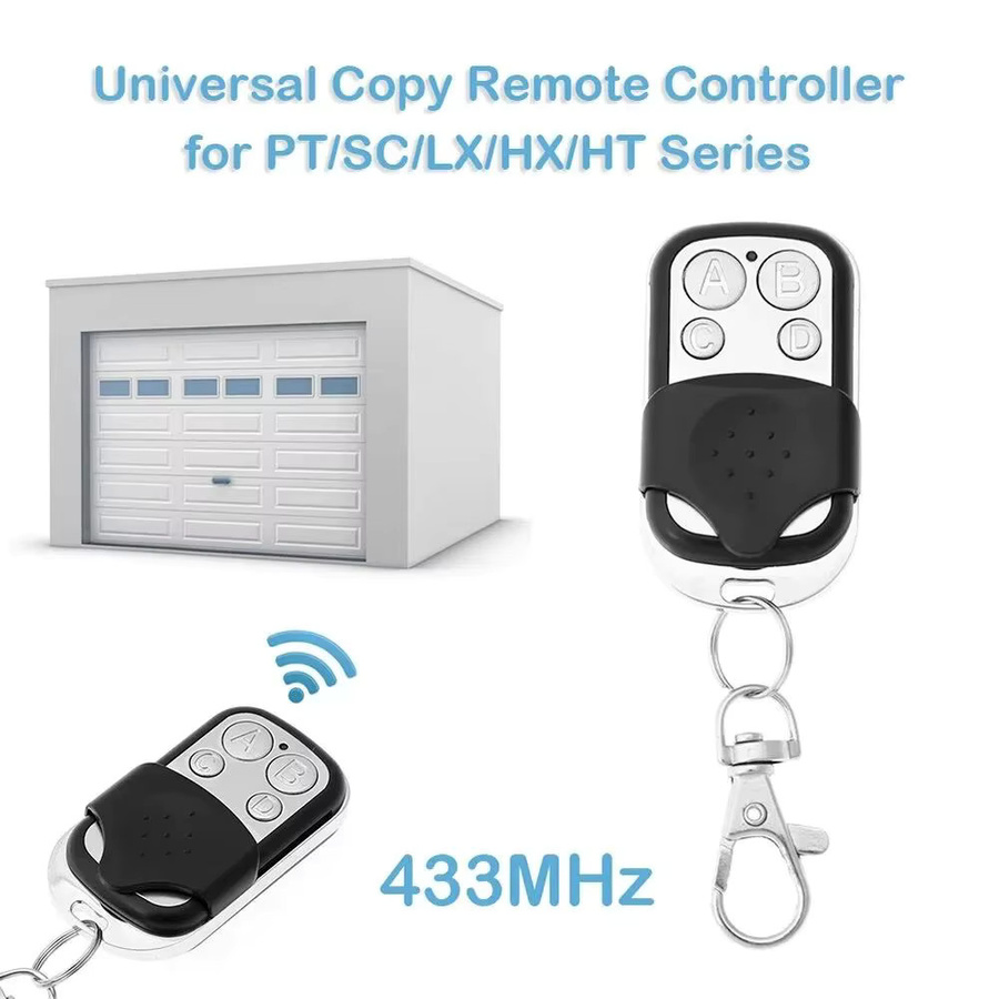 Szaoju Smart Copy Duplicator 433MHz Metall-Fernbedienung mit 4-Tasten ABCD für Garagentoröffner - Bild 4