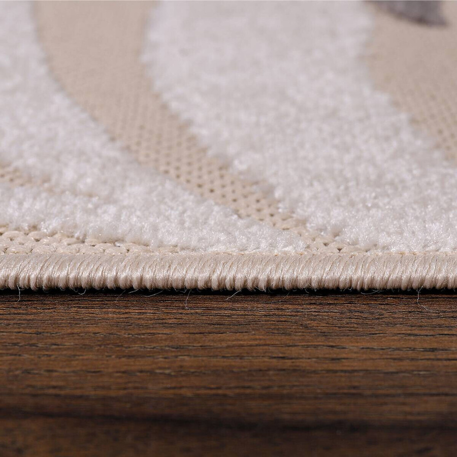 Sanat Outdoorteppich FLORAL in Creme und Beige, B/L: 120 x 170 cm - Bild 2