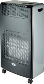Ideal Standard Blue Flame Gas-Heizofen MAGICA-IDEAL 4,2kW in Schwarz und Silber - Bild 1