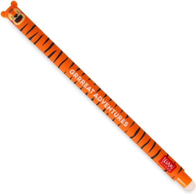 Legami Löschbarer Gelstift Tiger in Orange und Schwarz - Bild 1