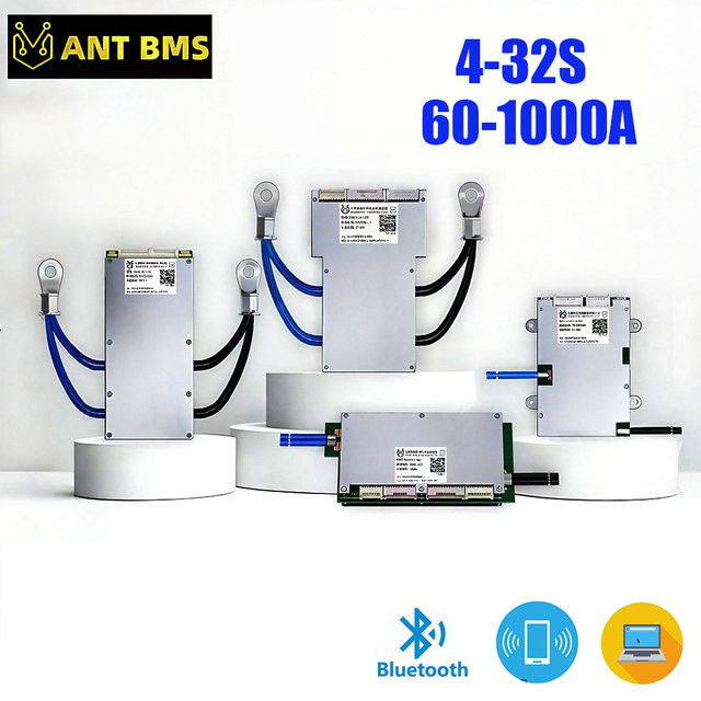 Ant BMS Smart Balance Bluetooth Batterieschutzplatine für LiFePo4 Li-Ion LTO Akkus - Bild 1