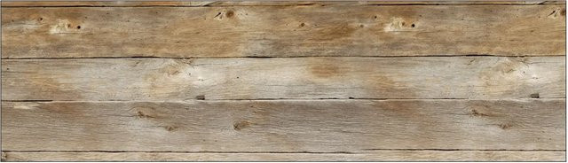 MySpotti Küchenrückwand Profix Cucina in Holz Natur mit Aluminium-Optik, B/H: 60 x 210 cm - Bild 1