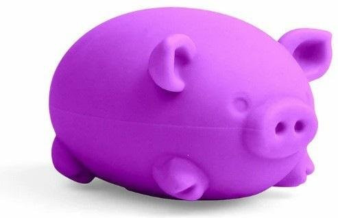BC Pet Supplies Schwein zum Kneten, violett - Bild 1