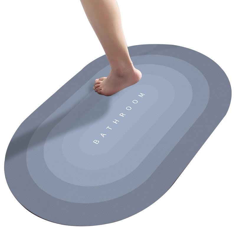 Rutschfeste und schnell trocknende Fußmatte von Yiran Furniture im nordischen Design mit Motiv süßer Tiere, B/B: 60 x 40 cm - Bild 1